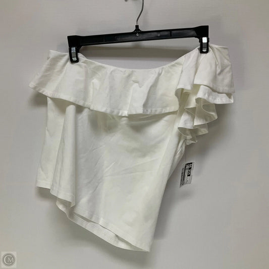 Top Sleeveless By Maeve In White, Size: M