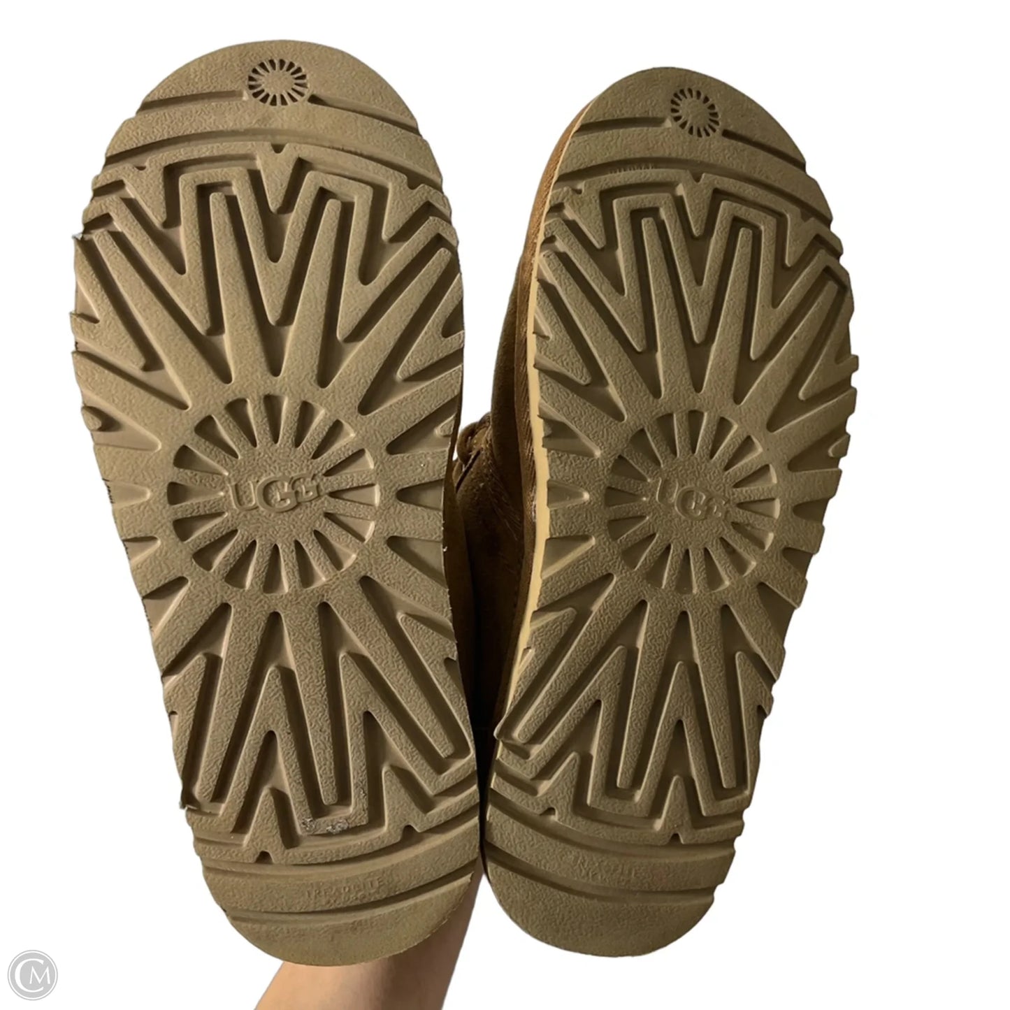 Shoes Designer By Ugg In Brown, Size: 9