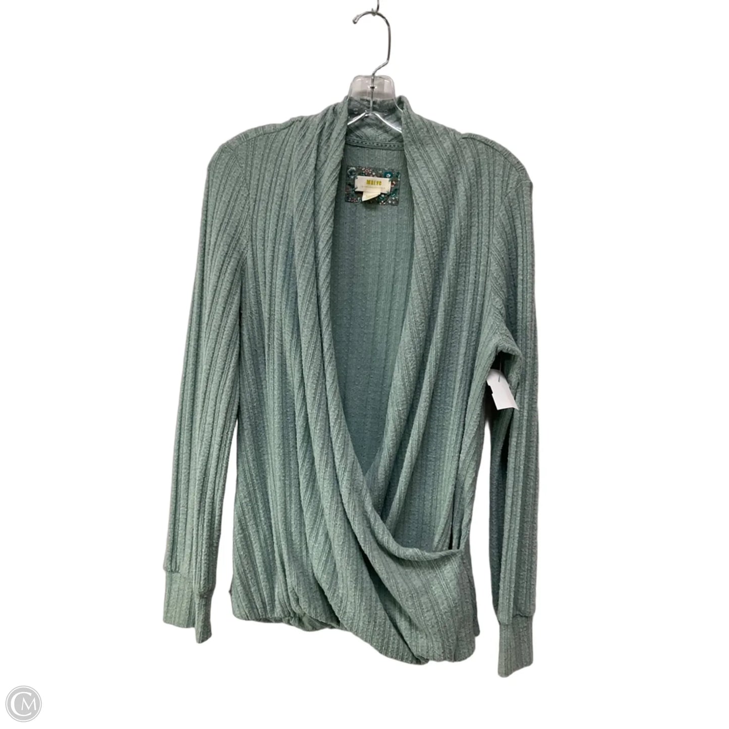 Top Long Sleeve By Maeve In Teal, Size: M