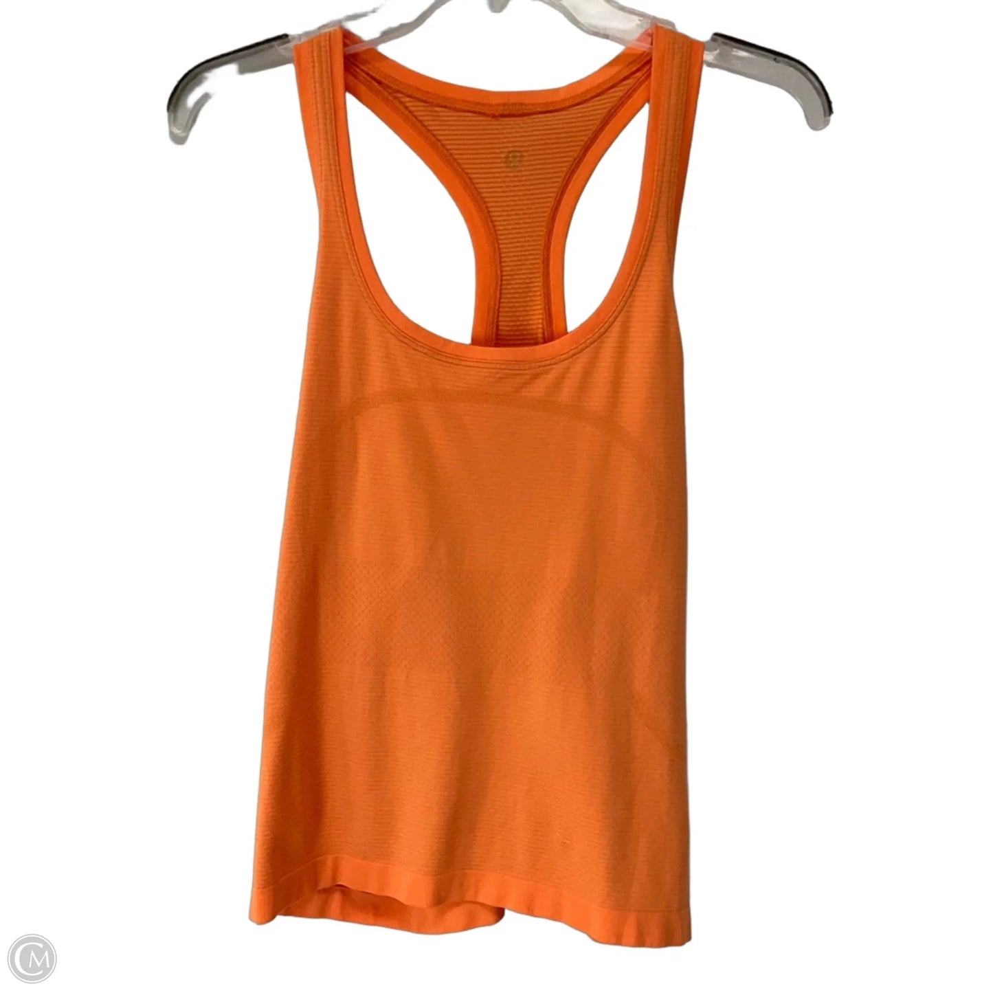 Athletic Tank Top By Lululemon In Orange, Size: 12