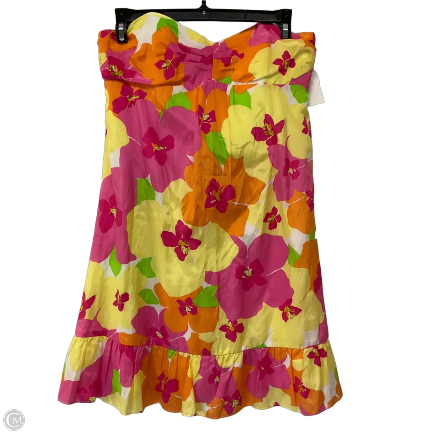 Dress Designer By Lilly Pulitzer In Floral Print, Size: 0