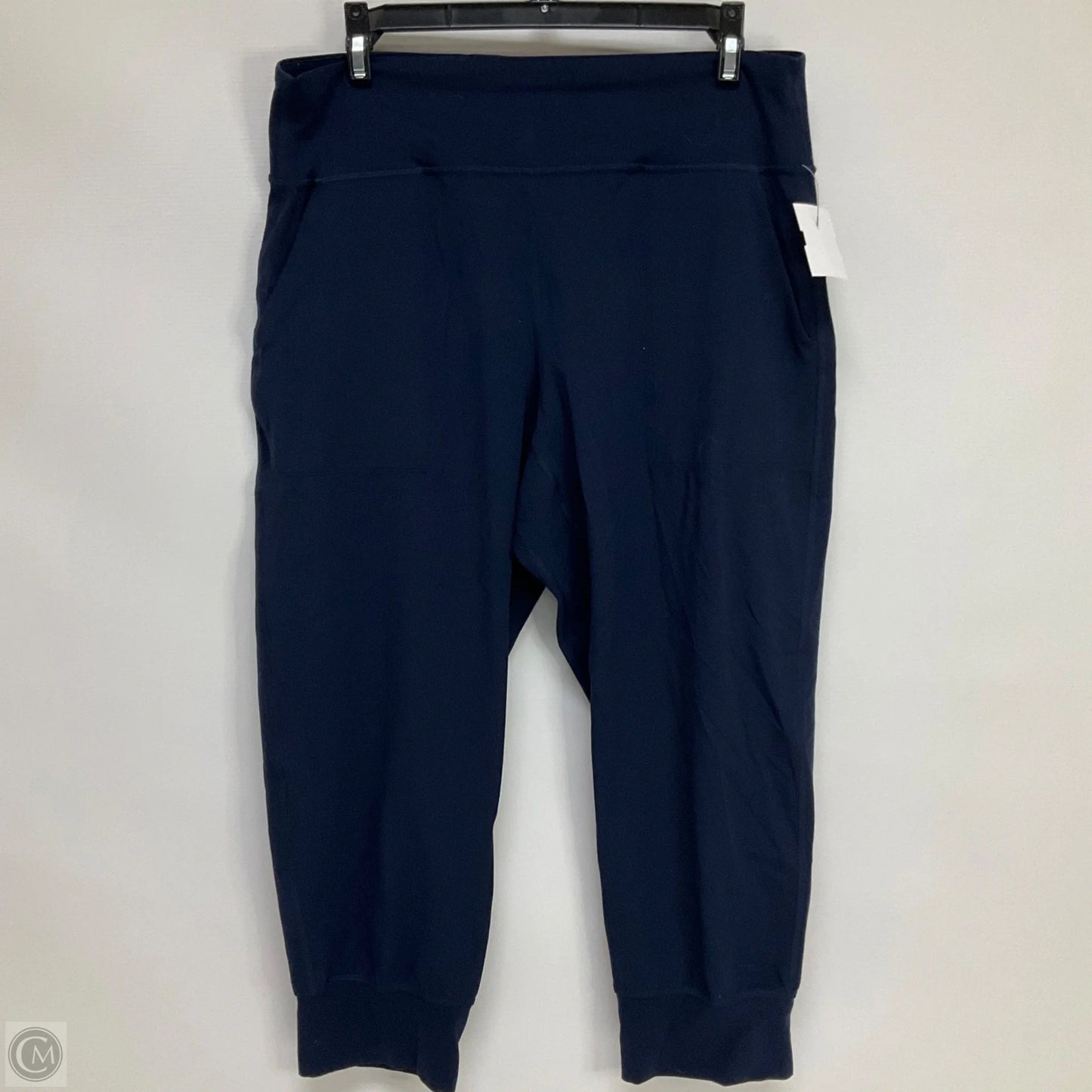 Athletic Leggings By Lululemon In Navy, Size: 12