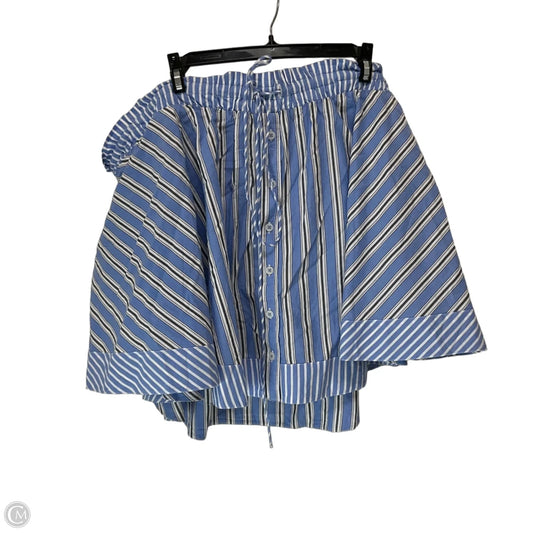 Skirt Mini & Short By Anthropologie In Striped Pattern, Size: 3x