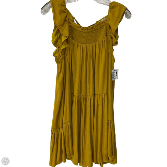 Dress Casual Short By Free People In Yellow, Size: S