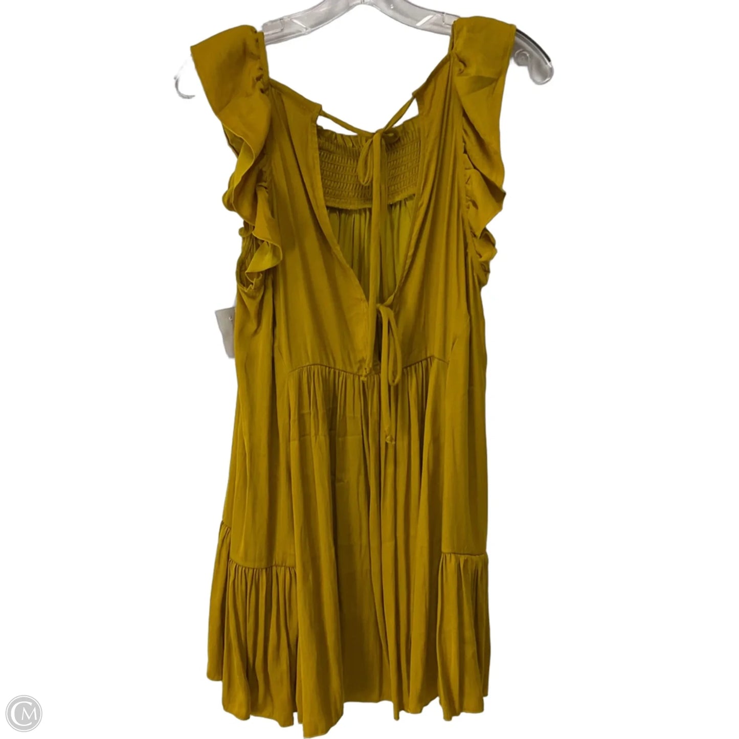 Dress Casual Short By Free People In Yellow, Size: S