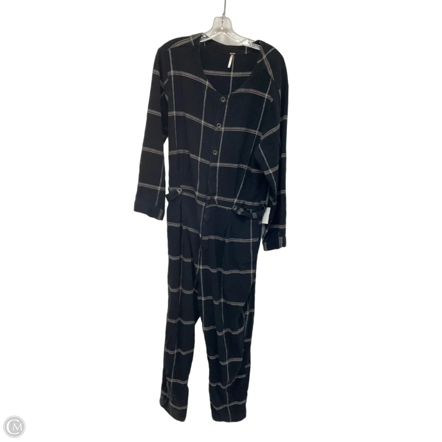 Jumpsuit By Free People In Plaid Pattern, Size: L
