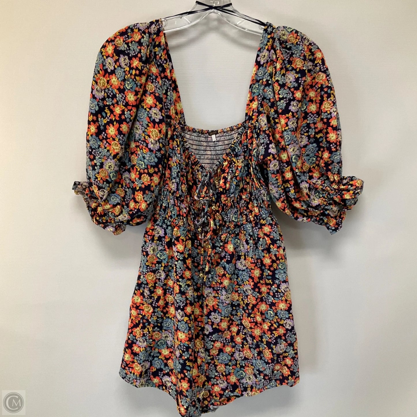 Romper By Free People In Floral Print, Size: S