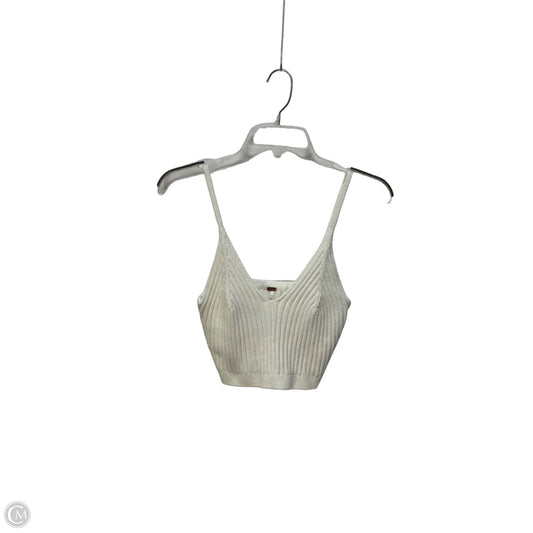 Top Sleeveless By Free People In White, Size: M
