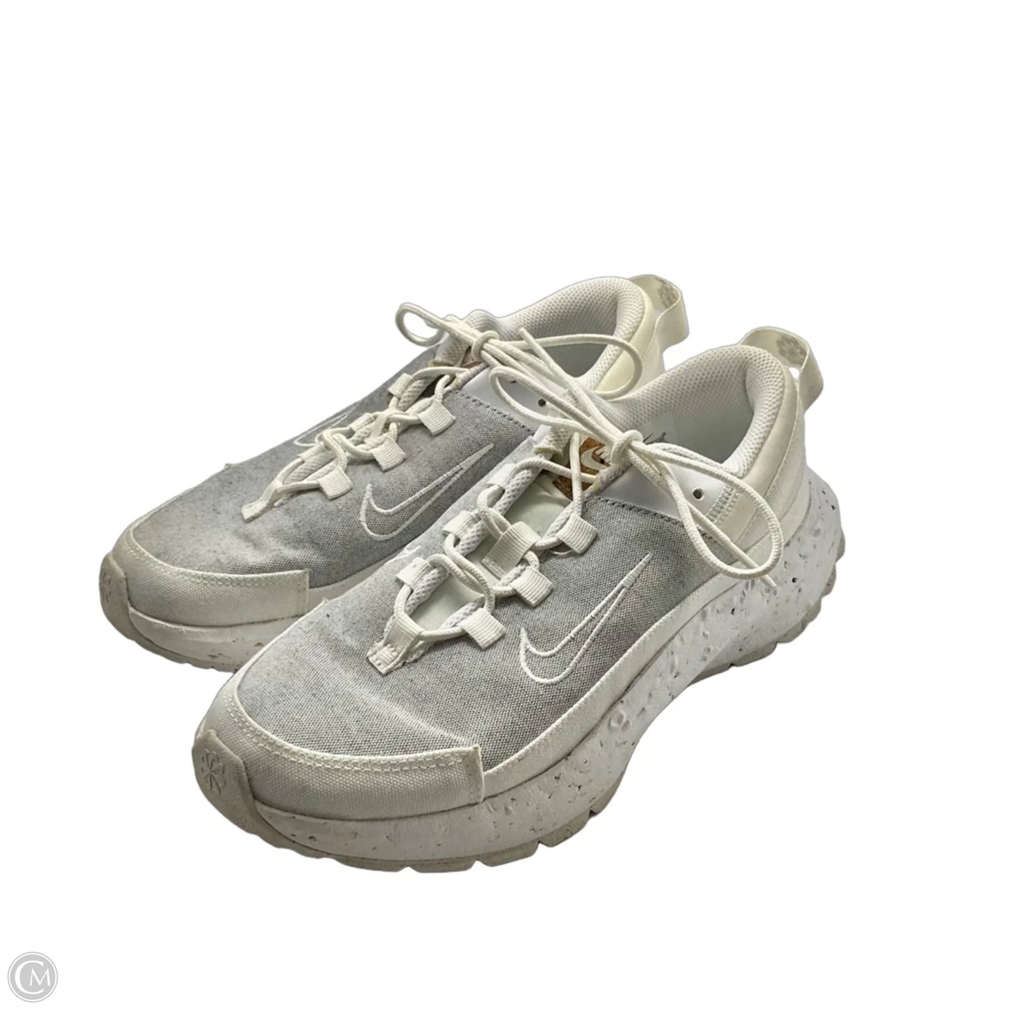 Shoes Athletic By Nike In Grey & White, Size: 7