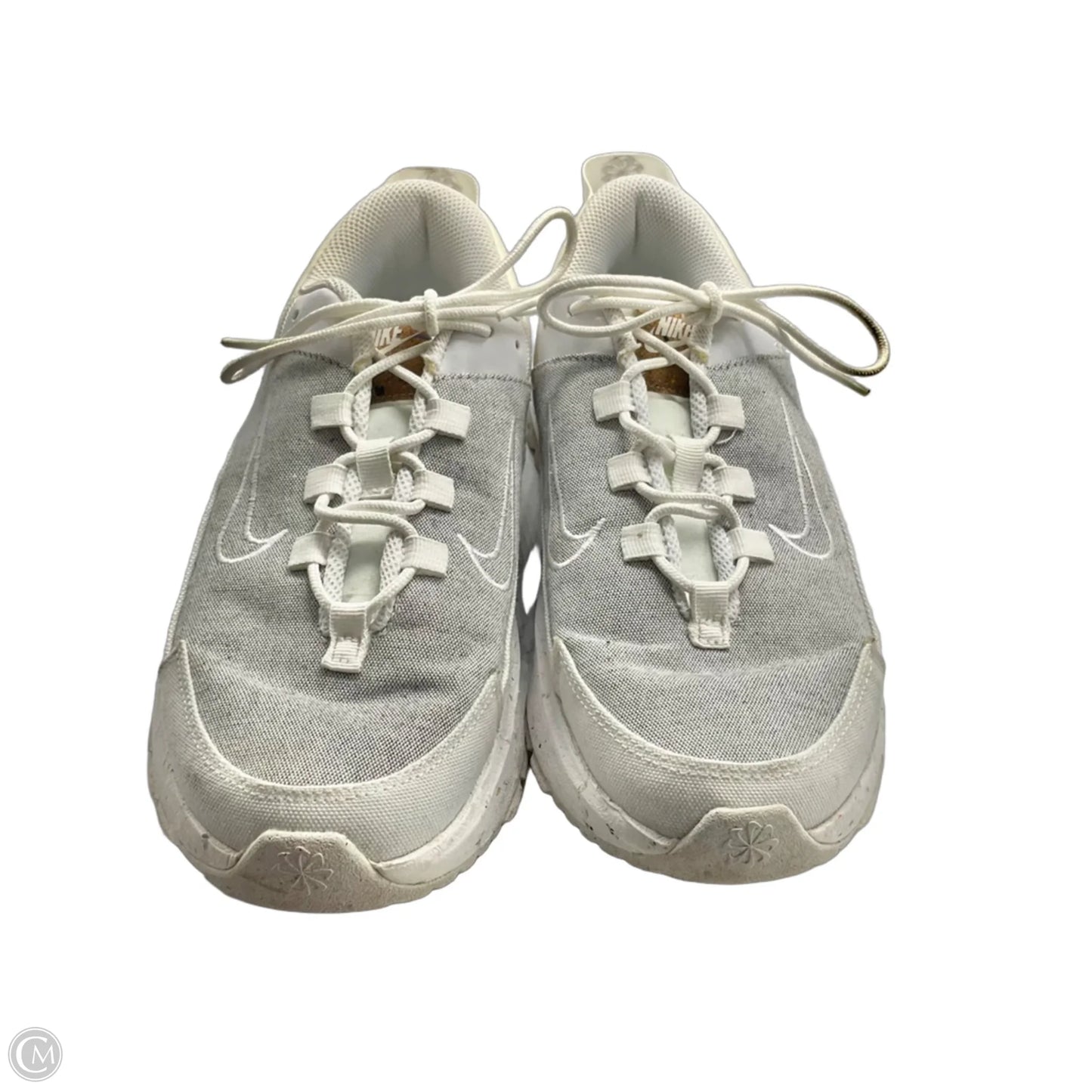 Shoes Athletic By Nike In Grey & White, Size: 7