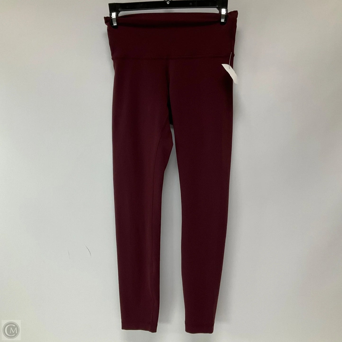 Athletic Leggings By Lululemon In Maroon, Size: Xs