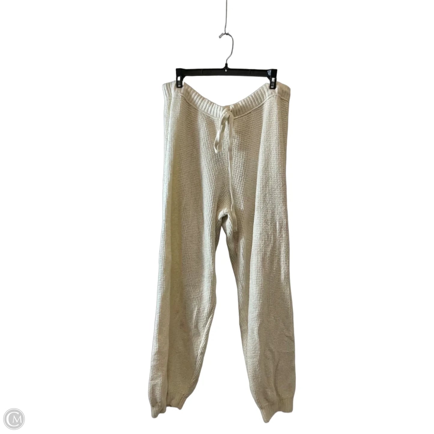 Pants Lounge By Aerie In Cream, Size: Xl