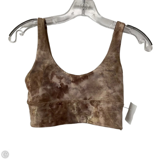 Athletic Bra By Lululemon In Brown, Size: 6