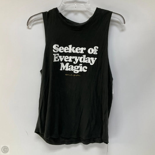 Top Sleeveless By Spiritual Gangster In Grey, Size: L