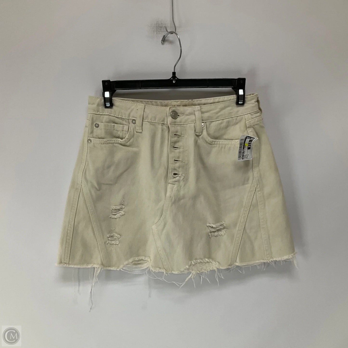 Skirt Mini & Short By We The Free In Cream, Size: 2