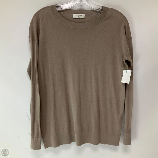 Top LS By Babaton In Grey, Size: Xs
