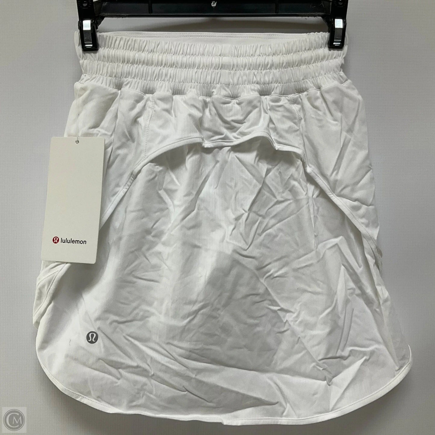 Athletic Skirt By Lululemon In White, Size: 2