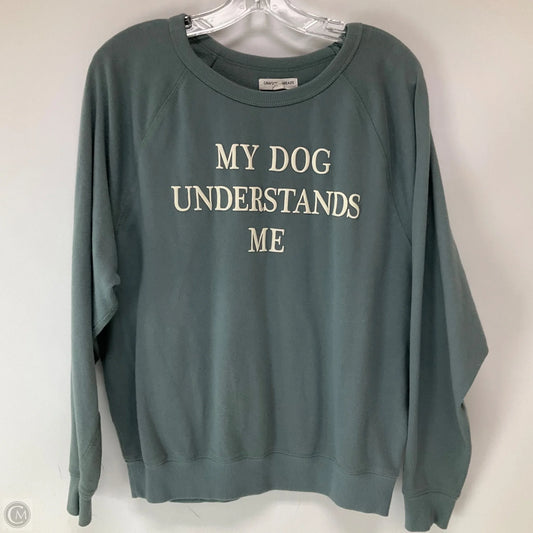 Sweatshirt Crewneck By Grayson Threads In Blue, Size: M