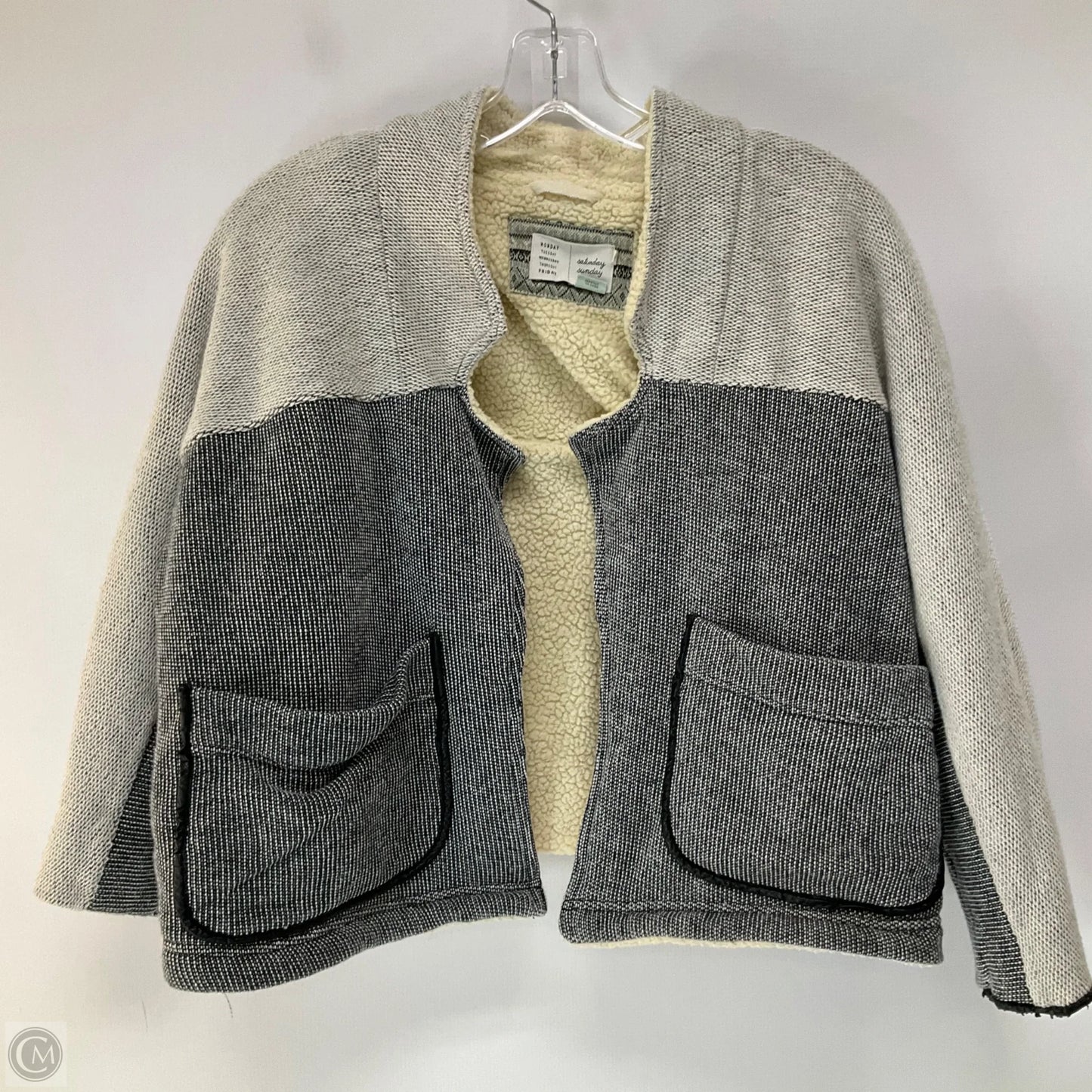 Jacket Other By Saturday/sunday In Grey, Size: M