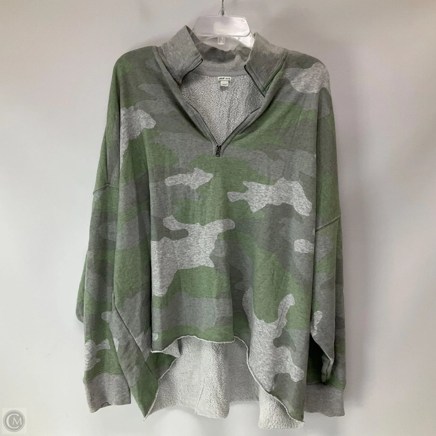 Sweatshirt Collar By Aerie In Camouflage Print, Size: 2x