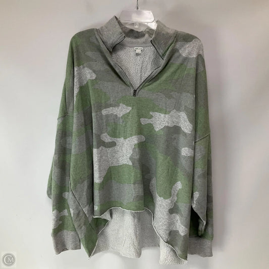 Sweatshirt Collar By Aerie In Camouflage Print, Size: 2x