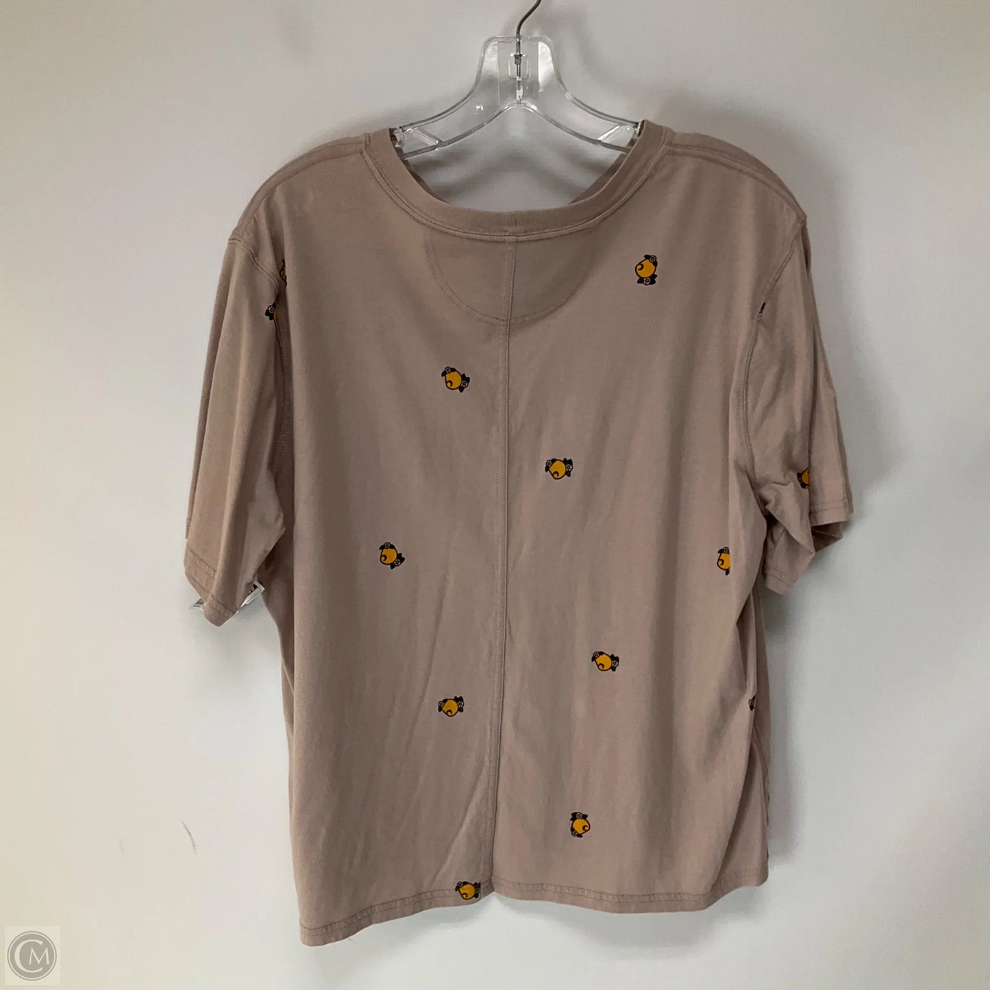 Top Short Sleeve By Carhartt In Pink, Size: L