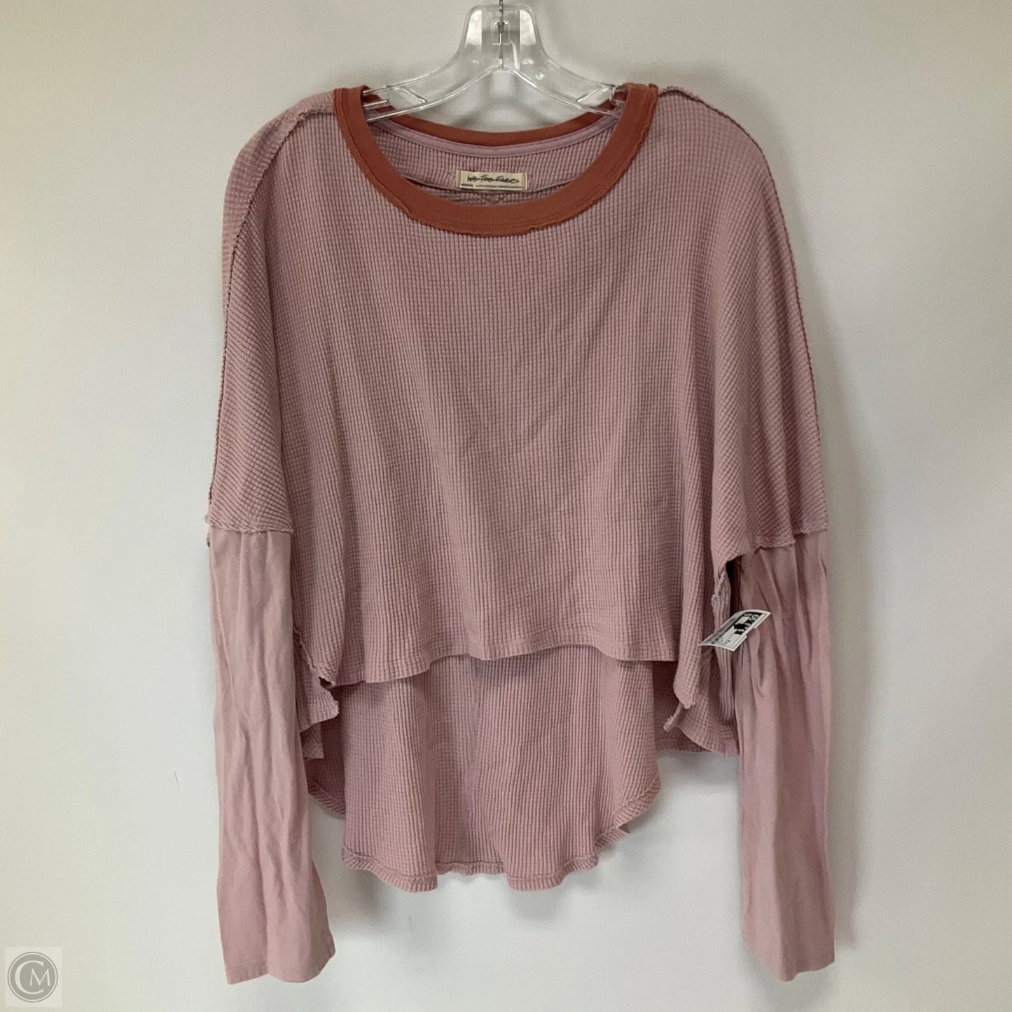 Top Long Sleeve By We The Free In Pink, Size: M