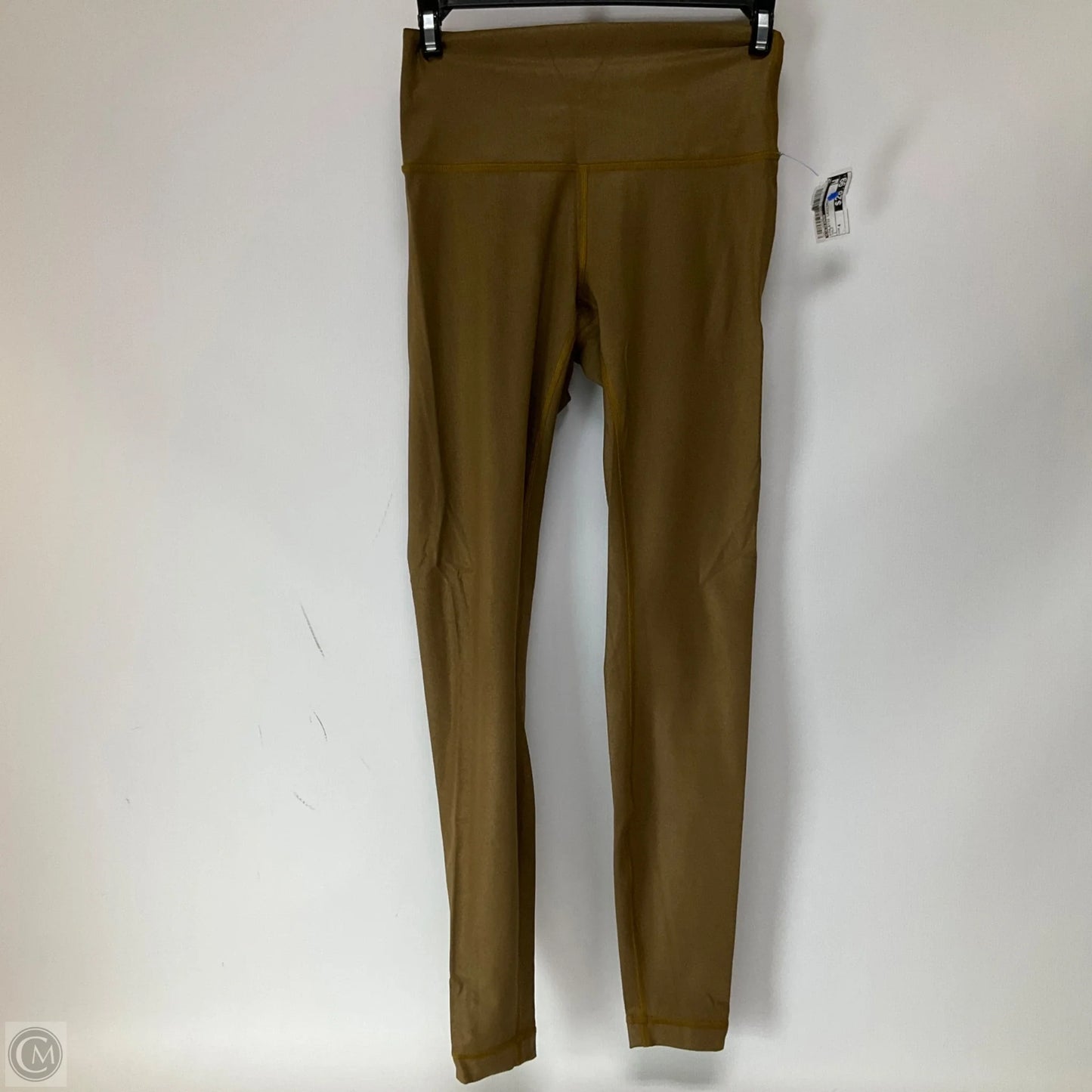 Athletic Leggings By Lululemon In Gold, Size: 4