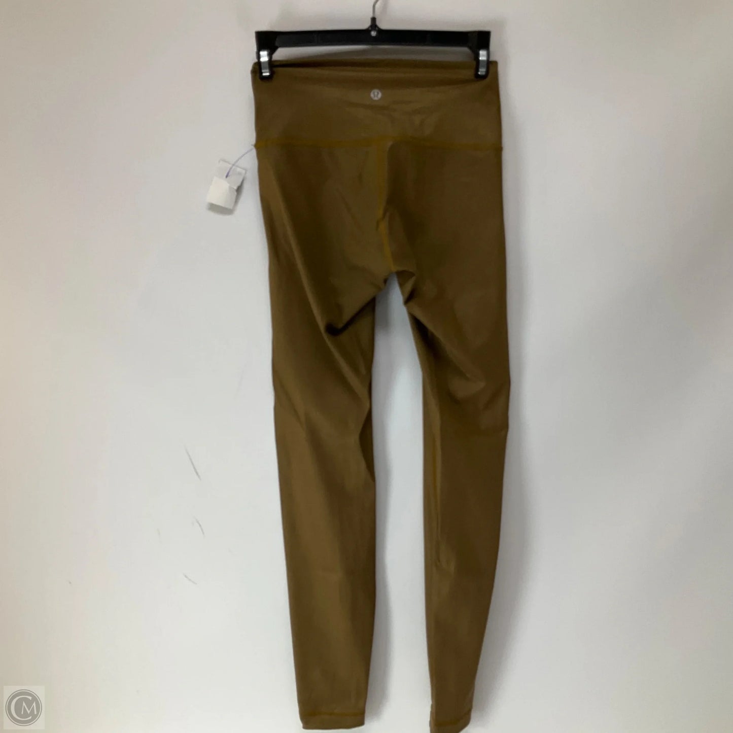 Athletic Leggings By Lululemon In Gold, Size: 4