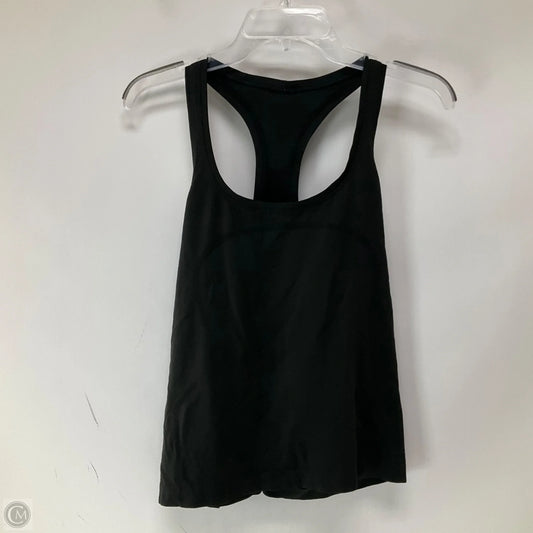 Athletic Tank Top By Lululemon In Black, Size: 10