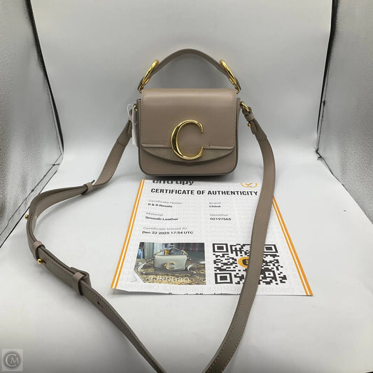 Handbag Luxury Designer By Chloe, Size: Small