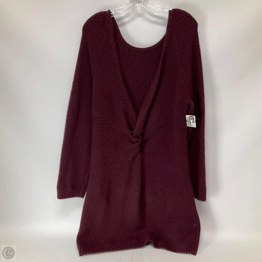 Dress Sweater By Aerie In Purple, Size: Xl