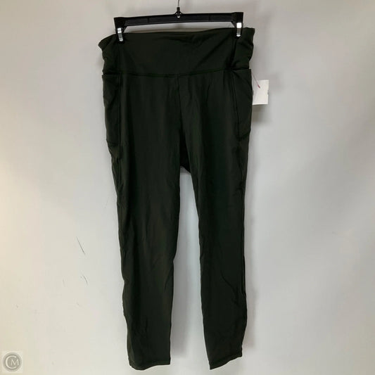 Athletic Leggings Capris By Lululemon In Green, Size: L