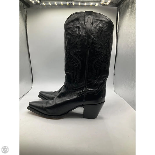Boots Western By Dan Post In Black, Size: 9