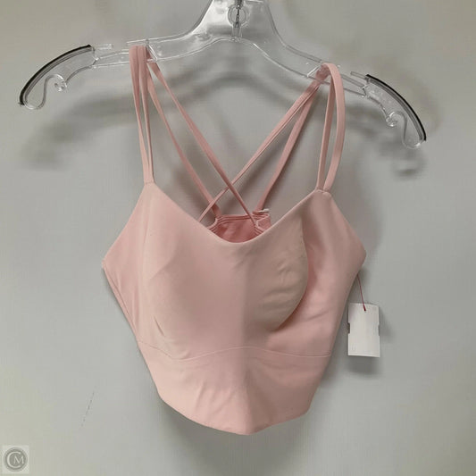 Athletic Bra By Lululemon In Pink, Size: 12