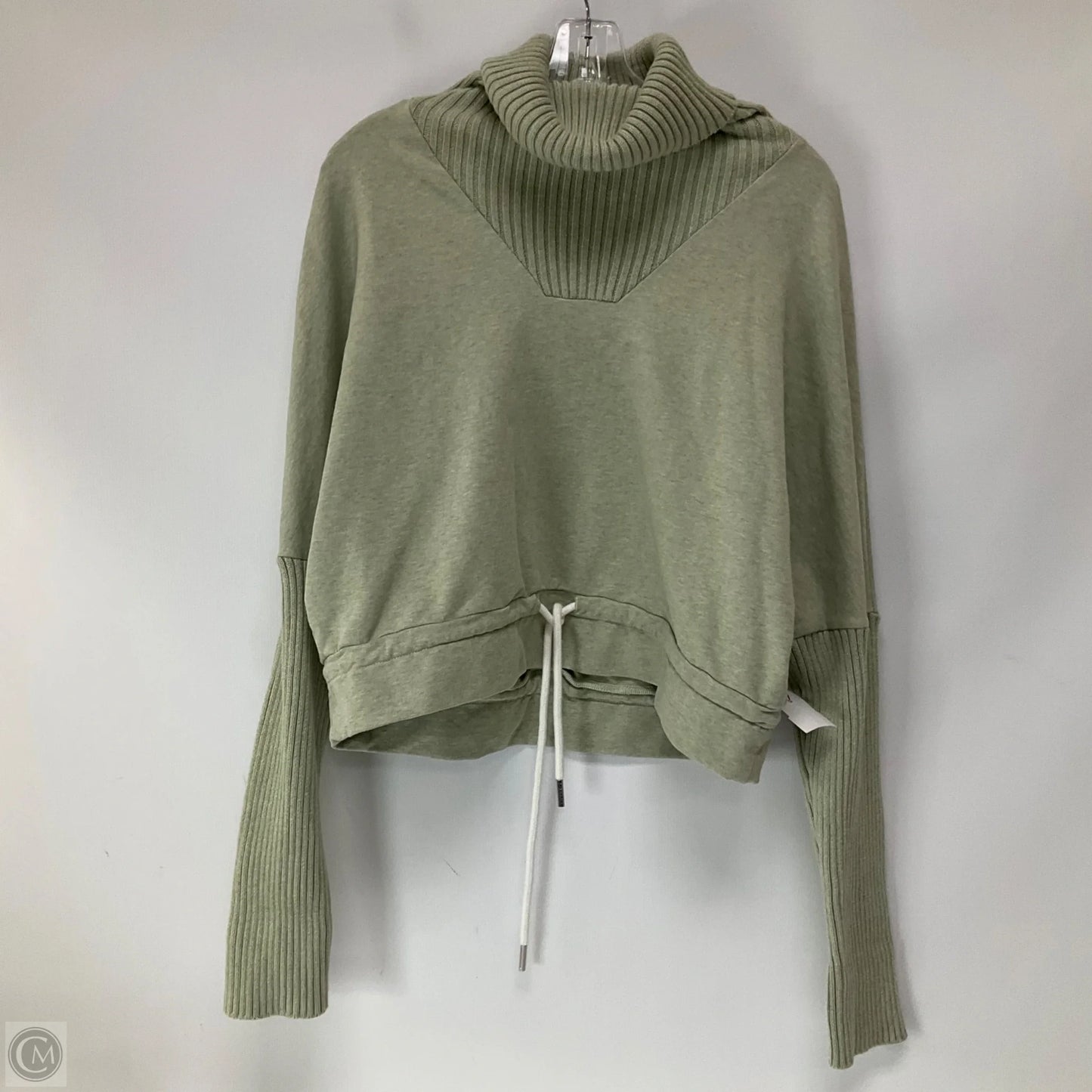 Athletic Sweatshirt Collar By Varley In Green, Size: L