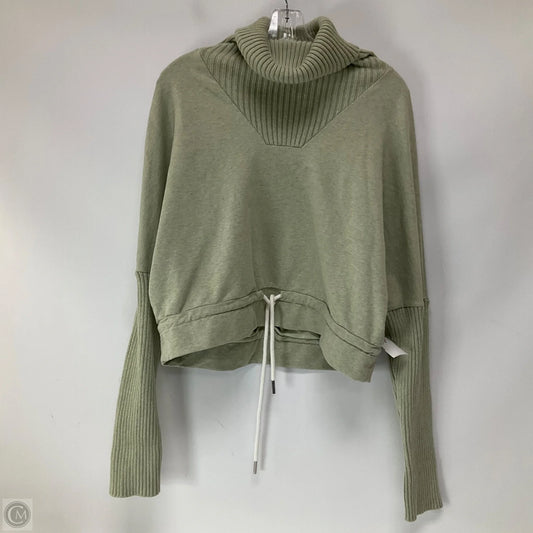 Athletic Sweatshirt Collar By Varley In Green, Size: L