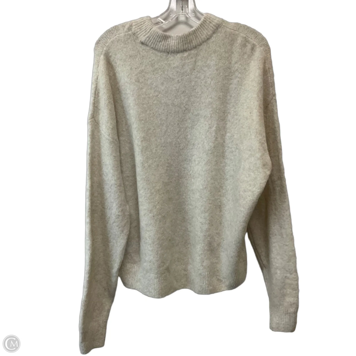 Sweater By H&m In Cream, Size: M