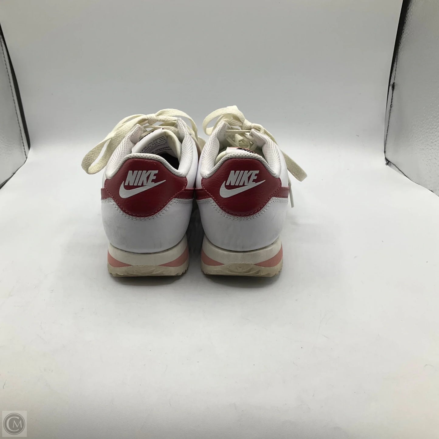 Shoes Sneakers By Nike In Red & White, Size: 7.5