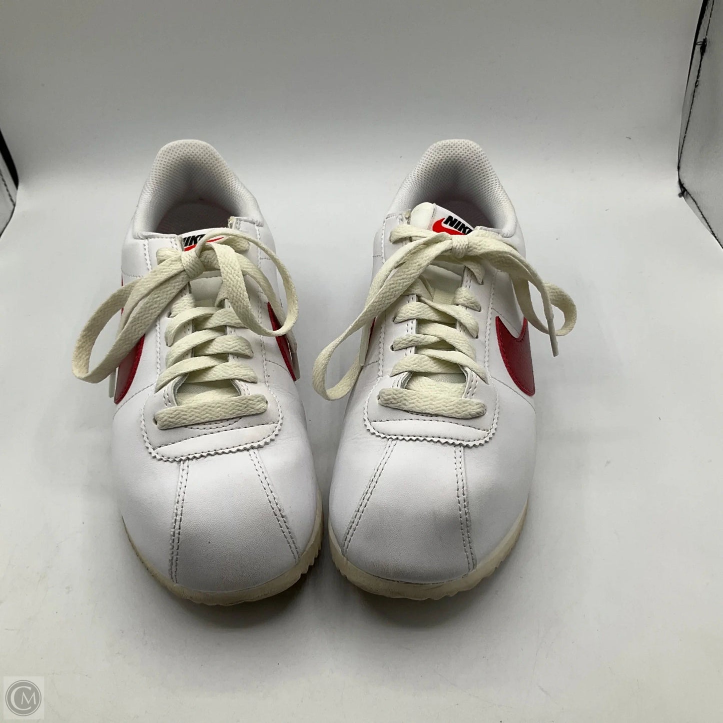 Shoes Sneakers By Nike In Red & White, Size: 7.5