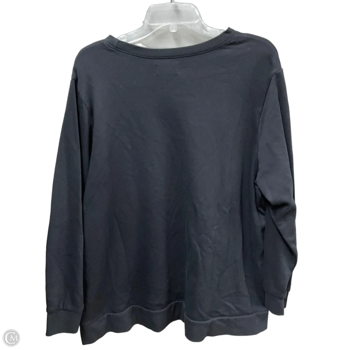 Top Long Sleeve By Lane Bryant In Black, Size: 2x