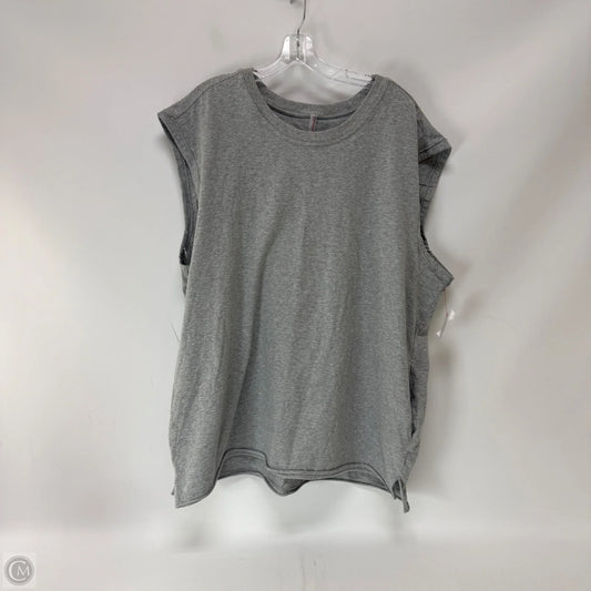 Athletic Tank Top By Free People In Grey, Size: Xl