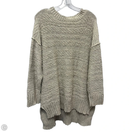 Dress Sweater By Free People In Cream, Size: M