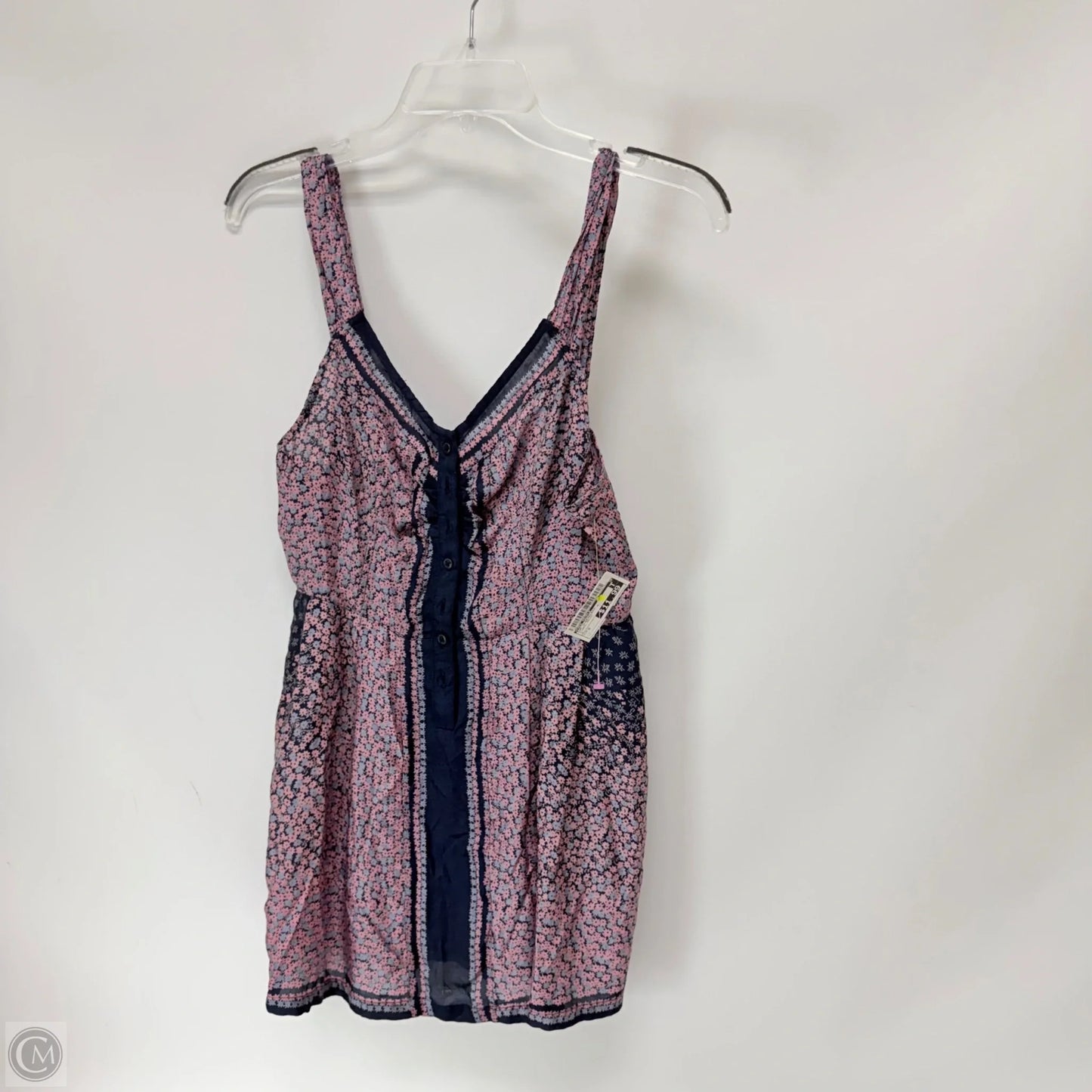 Top Sleeveless By Free People In Floral Print, Size: S