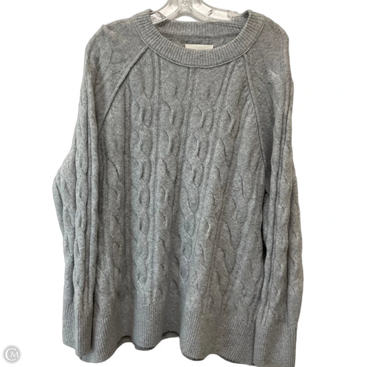 Sweater By Aerie In Grey, Size: L
