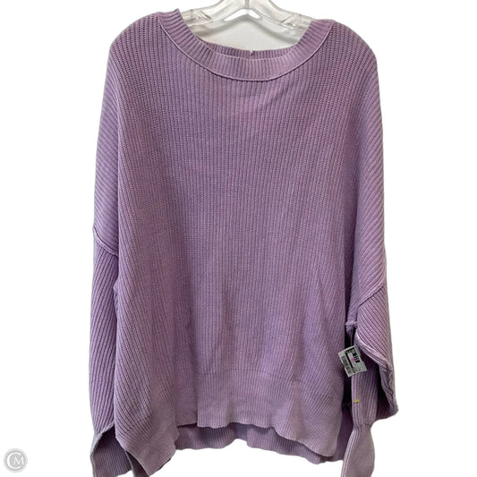 Sweater By Aerie In Purple, Size: L