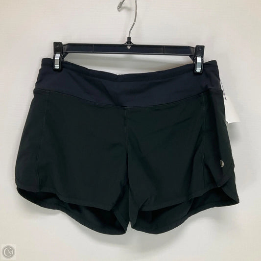 Athletic Shorts By Lululemon In Black, Size: 4
