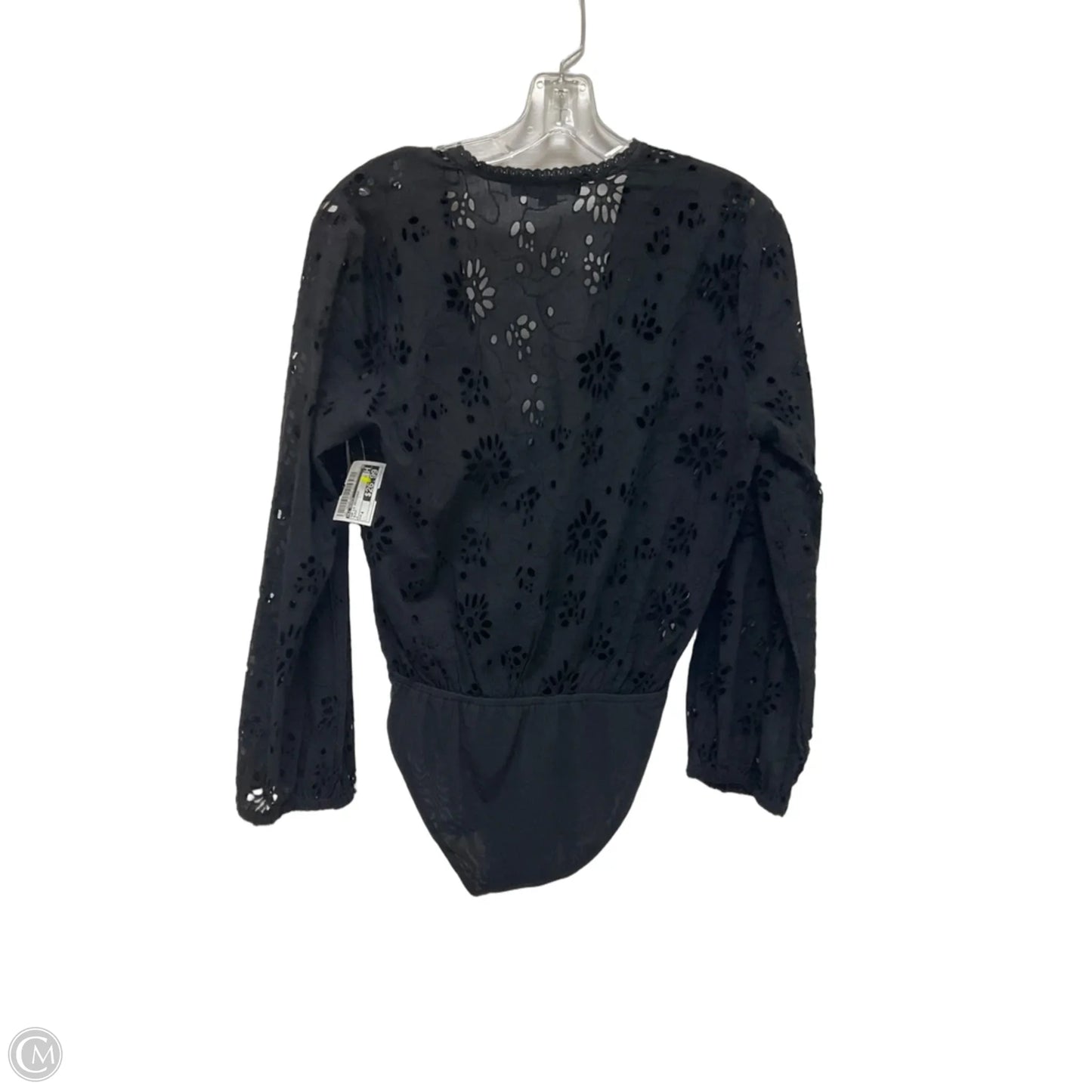 Top Long Sleeve Designer By All Saints In Black, Size: 4