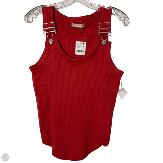 Tank Top By We The Free In Red, Size: L