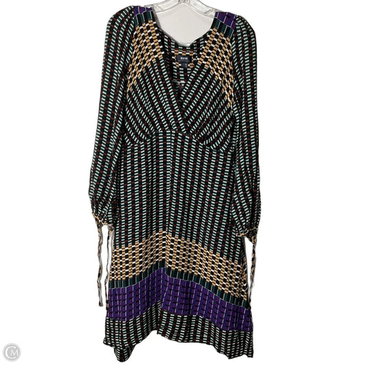Dress Casual Midi By Maeve In Multi-colored, Size: 8